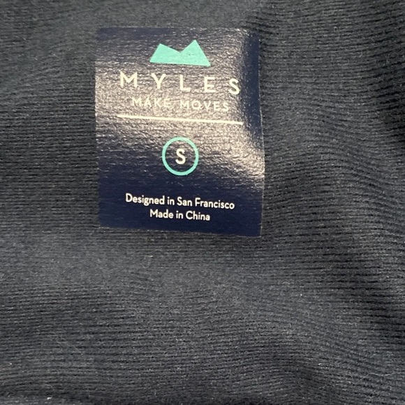 Myles Apparel Men's Farallon Fleece Button Down Jacket Shacket Sz Small Blue - Picture 5 of 8